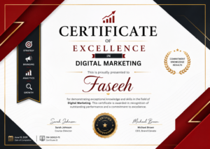 certificat 1